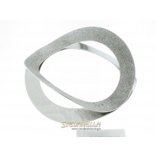 PIANEGONDA bracciale rigido argento lucido e diamantato referenza BA0367-2D new